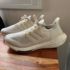 Adidas Cream Ultraboost Sneakers